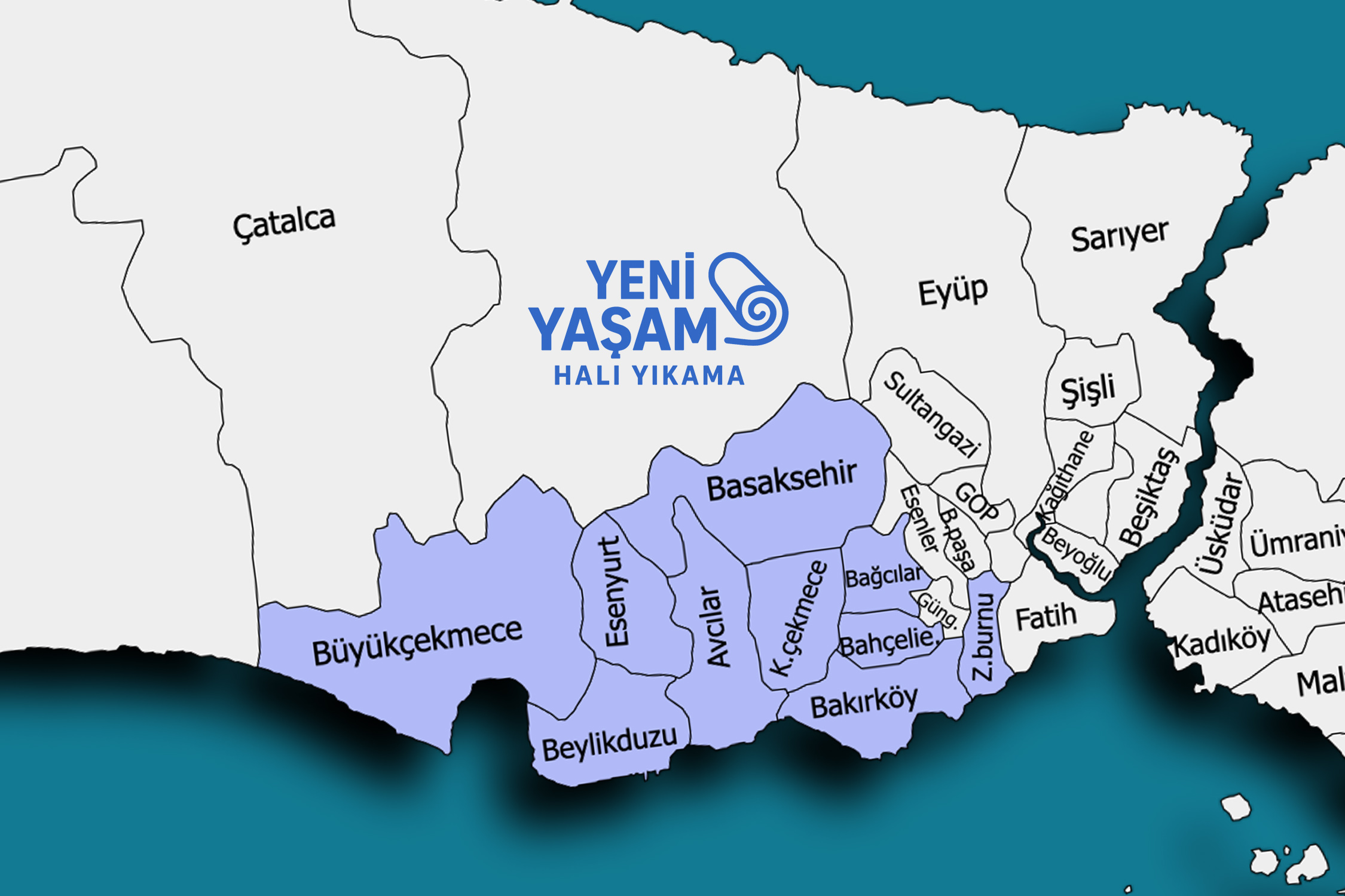 Hizmet Verdiğimiz Bölgeler